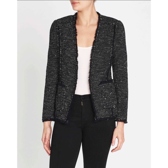 Rebecca Taylor Jackets & Coats Rebecca Taylor Sparkle Tweed Blazer